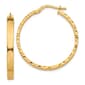 Gold Classics(tm) 14kt. Gold 3mm Polished Hoop Earrings - image 1