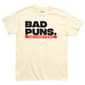 Young Mens Hybrid Promotions Bad Puns Short Sleeve Graphic Tee - image 1