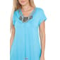 Womens White Mark Myla Embellished Tunic Maternity Top - image 8