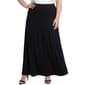 Petite NY Collection Pull On Solid Maxi Skirt - image 1