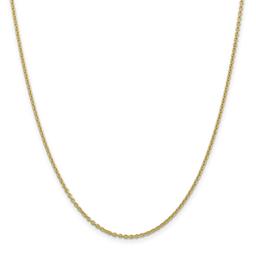 Gold Classics™ 10kt. 2mm 9in. Cable Chain Anklet Bracelet