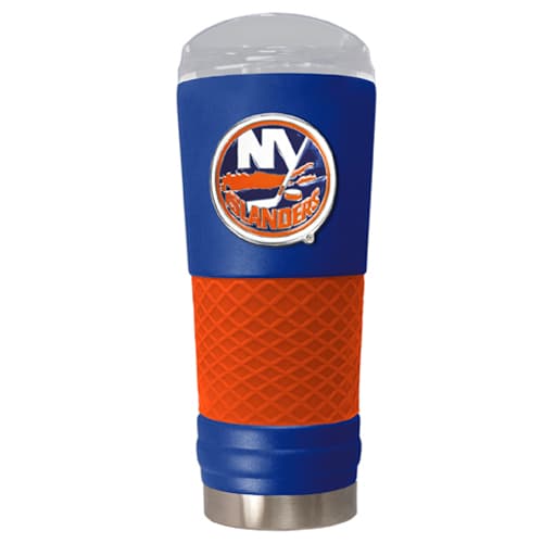 NHL New York Islanders DRAFT Powder Coated Steel Tumbler - image 