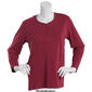 Womens Hasting &amp; Smith Long Sleeve Solid Henley Top - image 12