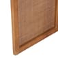 9th & Pike&#174; Modern Farmhouse Brown Wood Room Divider Screen - image 4