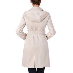 Womens BGSD Waterproof Hooded Trench Coat