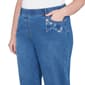 Plus Size Alfred Dunner Scottsdale Embroidered Fringe Jeans - image 3