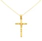 Gold Classics&#40;tm&#41; 14kt. Gold Hollow Crucifix Necklace - image 1