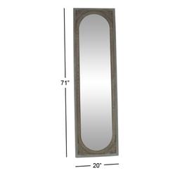 9th & Pike® Full Length Wood Frame Mirror