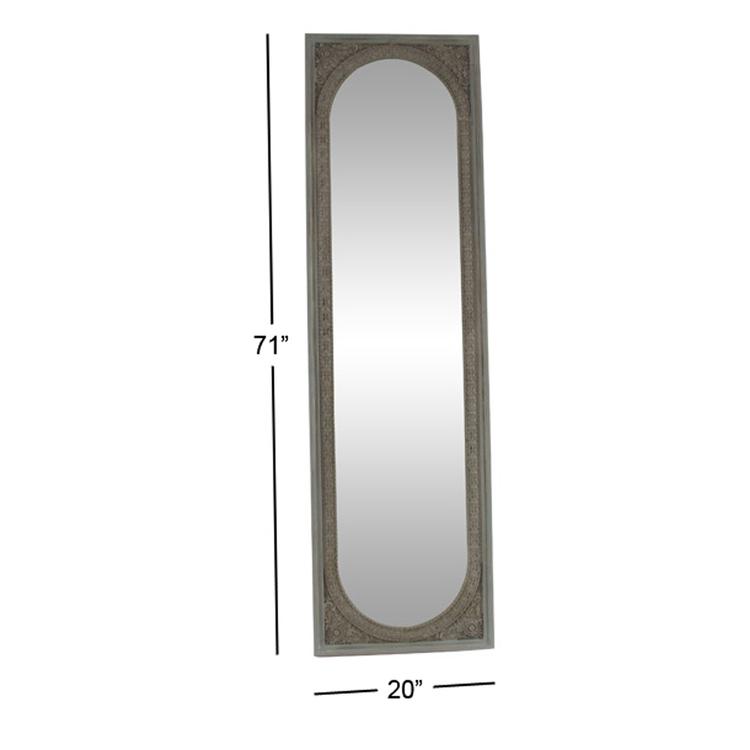 9th & Pike® Full Length Wood Frame Mirror
