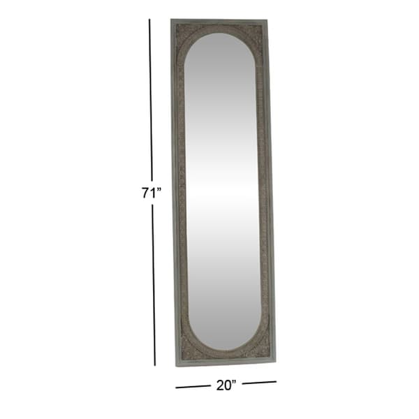 9th & Pike&#174; Full Length Wood Frame Mirror