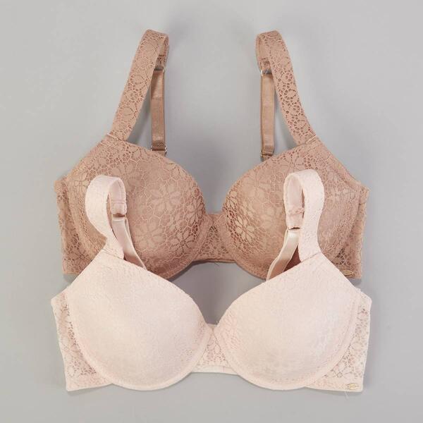 Plus Size Jessica Simpson 2pk. Full Figure Lace Bras JS17251X - image 