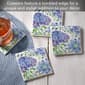 4pk. Beautiful Hydrangea Square Coaster Set - image 4