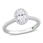 Diamond Classics(tm) 1ctw. Diamond 14kt. White Gold Oval Ring - image 1