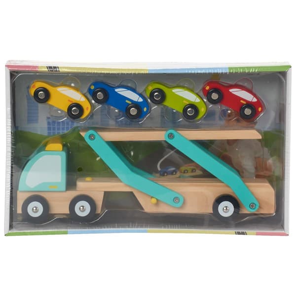 Toysters Wooden Car Carrier - image 