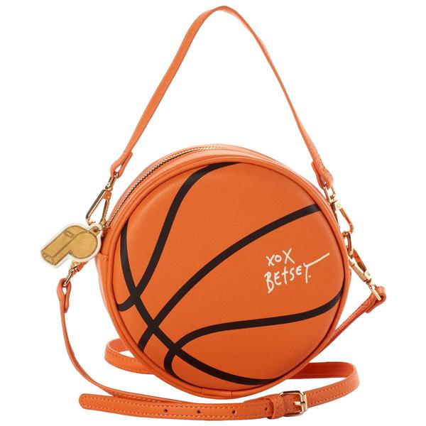Betsey Johnson Xoballer Basketball Crossbody - image 