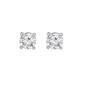 Nova Star&#174; White Gold Lab Grown Diamond Solitaire Stud Earrings - image 2