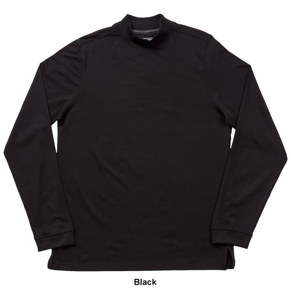Mens Architect&#174; Jersey Mock Neck Long Sleeve Tee