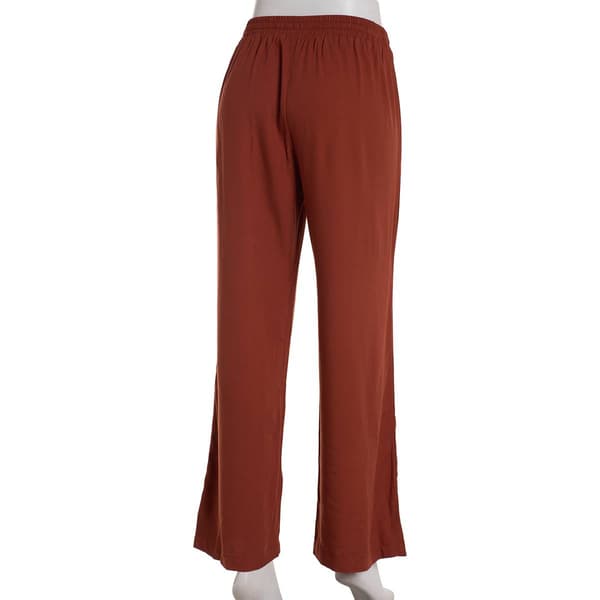 Juniors A. Byer Wide Leg Pull On Twill Casual Pants