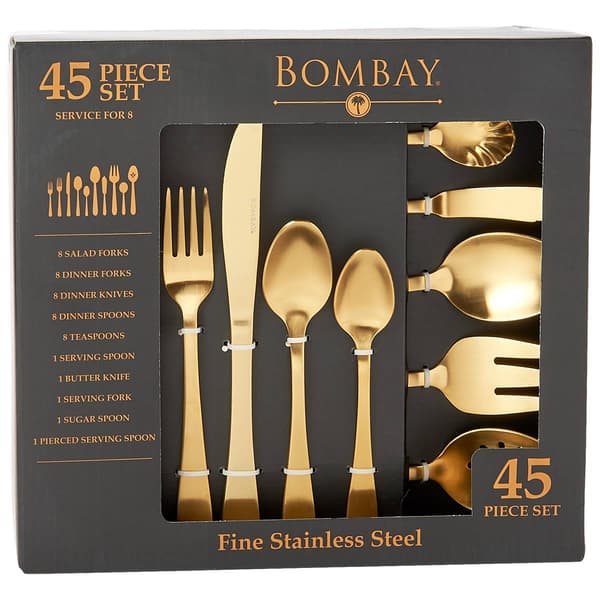 Bombay Santorini 45pc. Flatware Set