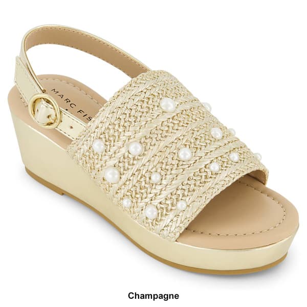 Big Girls Marc Fisher Marren Weave Wedge Sandals