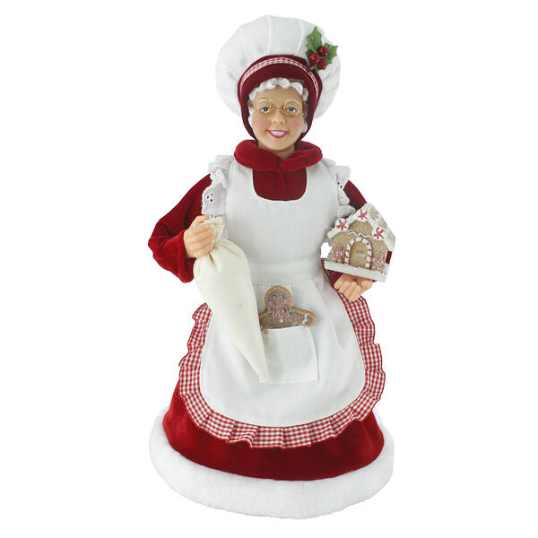 Windy Hill Mrs. Santa Claus Gingerbread Baker - image 