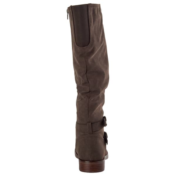 Womens XOXO Martin Boots - Dark Brown