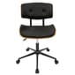 LumiSource Lombardi Mid-Century Modern Adjustable Office Chair - image 4
