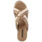 Womens Good Choice Wedge Strappy Sandals - image 4