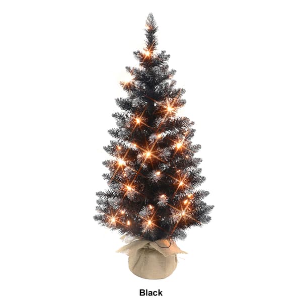 Puleo International 3ft. 50 Clear Incandescent Pre-Lit Color Tree