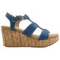 Womens Volatile Cremini Strappy Wedge Sandals - image 10