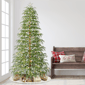 Puleo International 7.5ft. Pre-Lit LED Norfolk Fir Christmas Tree - image 2