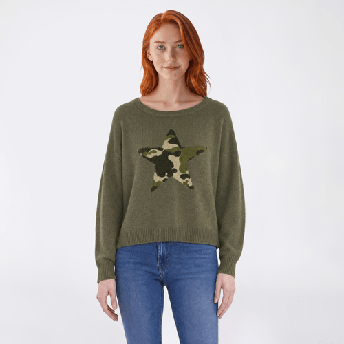 Juniors No Comment Crew Neck Graphic Pullover Sweater - Lichen