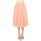 Womens White Mark Flared Midi Skirt with Pockets - image 8