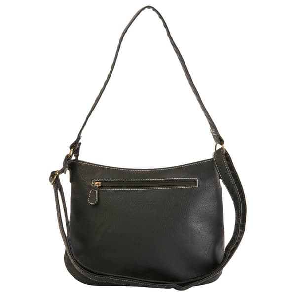 Stone Mountain Crunch Leather Textured Hobo