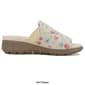 Womens Jambu Queens Floral Wedge Slide Sandals - image 2