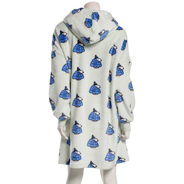 Juniors Peanuts® Snoopy Super Oversized Puffer Hoodie