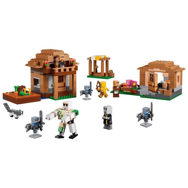 LEGO® Minecraft® Evoker Village Attack Building Kit