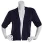 Womens 89th &amp; Madison Elbow Sleeve Roll Tab Cuffed Shrug - image 1