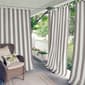 Elrene Highland Stripe Indoor/Outdoor Window Curtain - image 1