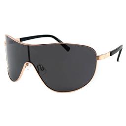 Womens Fantas Eyes Double Down Shield Sunglasses