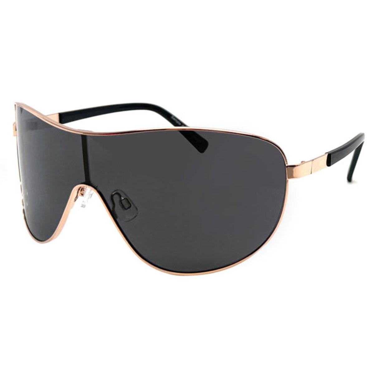 Womens Fantas Eyes Double Down Shield Sunglasses