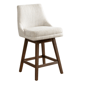 Armen Living Baxter 26in. Counter Height Oat Fabric Barstool - image 1