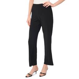 Petite MSK Solid Pull On Straight Leg Pants