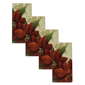 Threadmade Festive Poinsettia Holiday Cloth Napkins - Set of 4 - image 2