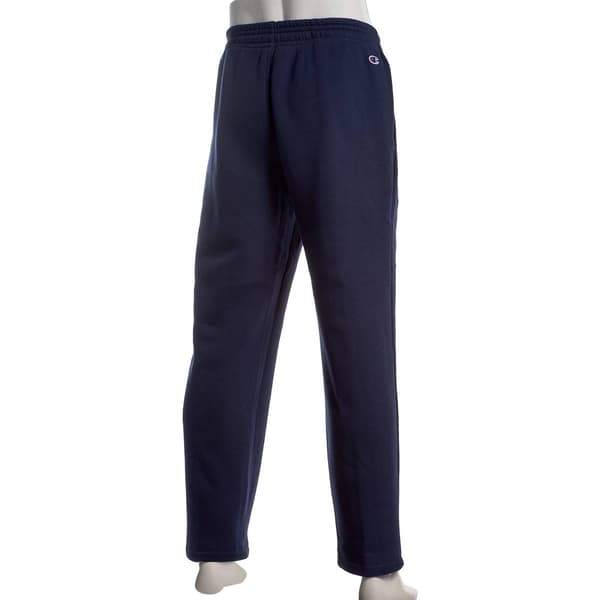 Mens Champion® Open Bottom Solid Sweatpants