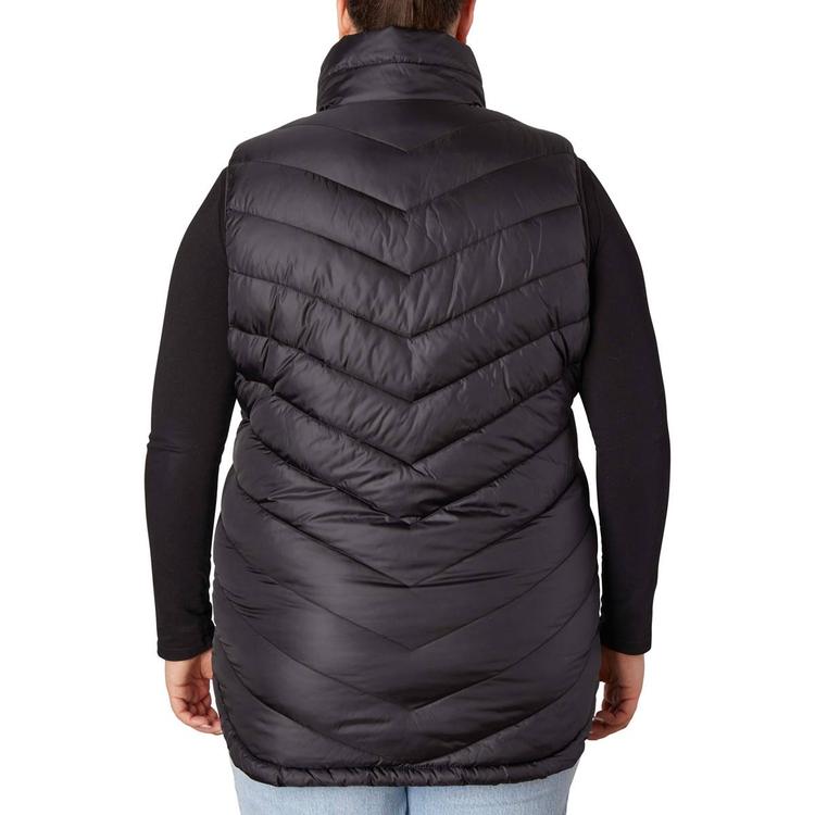Plus Size Big Chill Chevron Puffer Vest