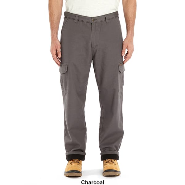 Men's Fleece Lined Canvas Utility Pants