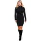 Juniors Madden Girl Prisma Rhinestone Knit Sheath Dress - image 1