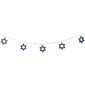 Northlight 5ft. White LED Star of David Hanukkah Lights - image 5