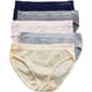 Womens Laura Ashley(R) 5pk. Seamless Dot Brief Panties-LS6807-5PKP - image 1
